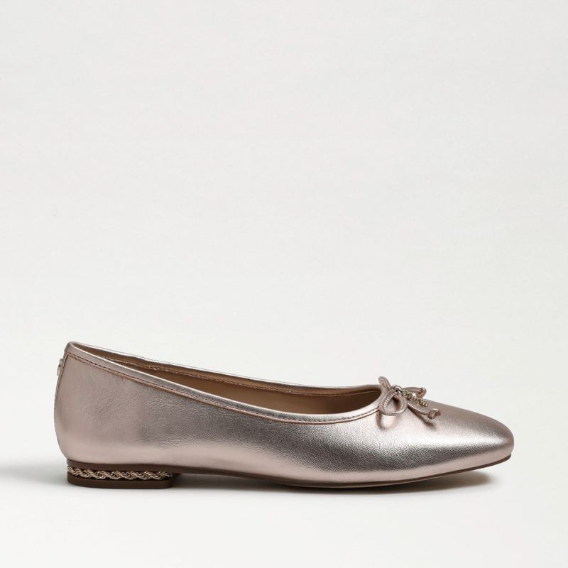 Sam Edelman Marisol Flat-Champagne Leather