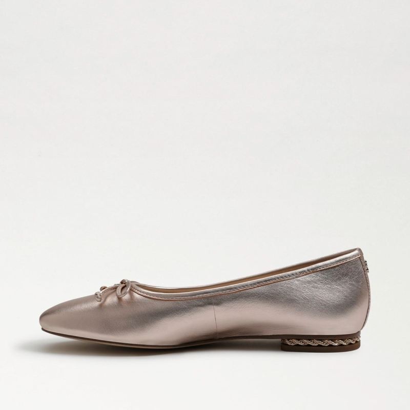 Sam Edelman Marisol Flat-Champagne Leather