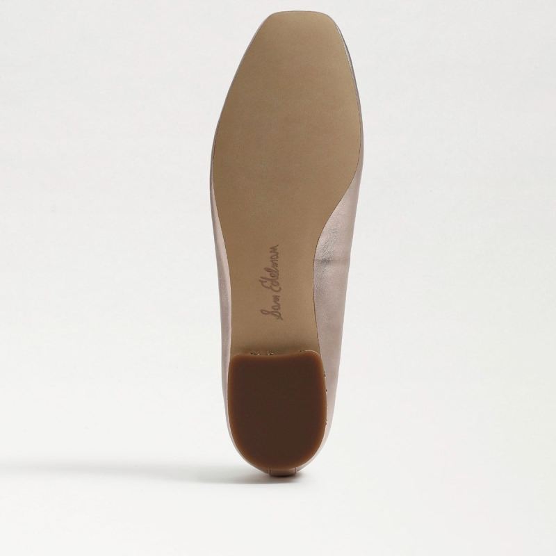 Sam Edelman Marisol Flat-Champagne Leather