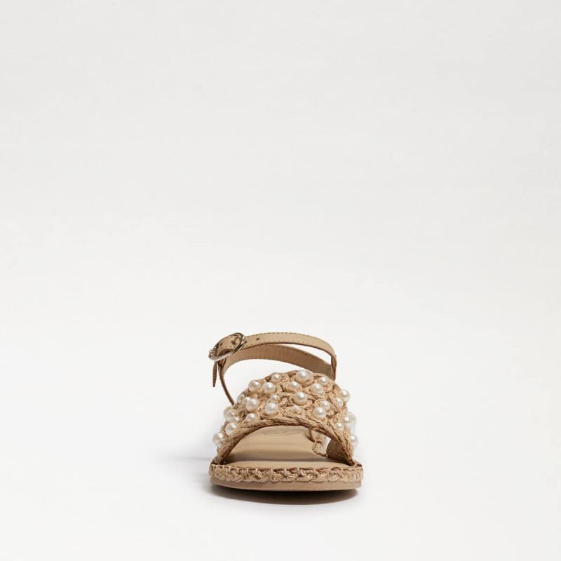 Sam Edelman Holly Kids Sandal-Natural Linen