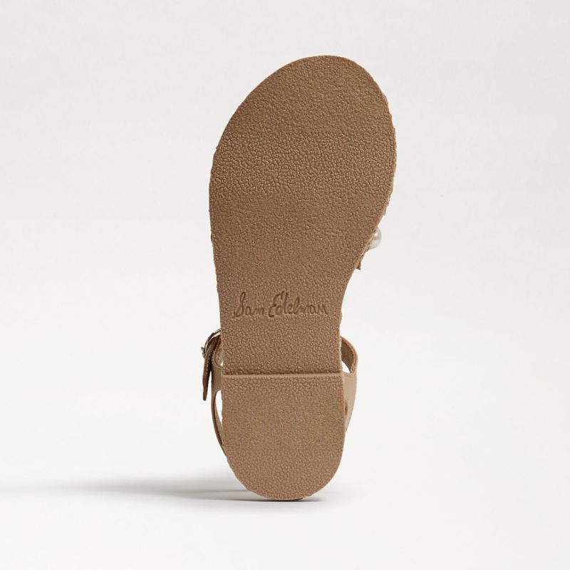 Sam Edelman Holly Kids Sandal-Natural Linen