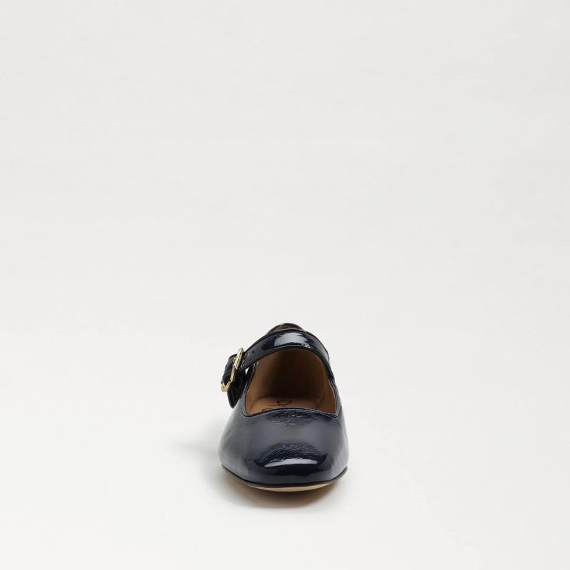 Sam Edelman Michaela Mary Jane Flat-Royal Navy