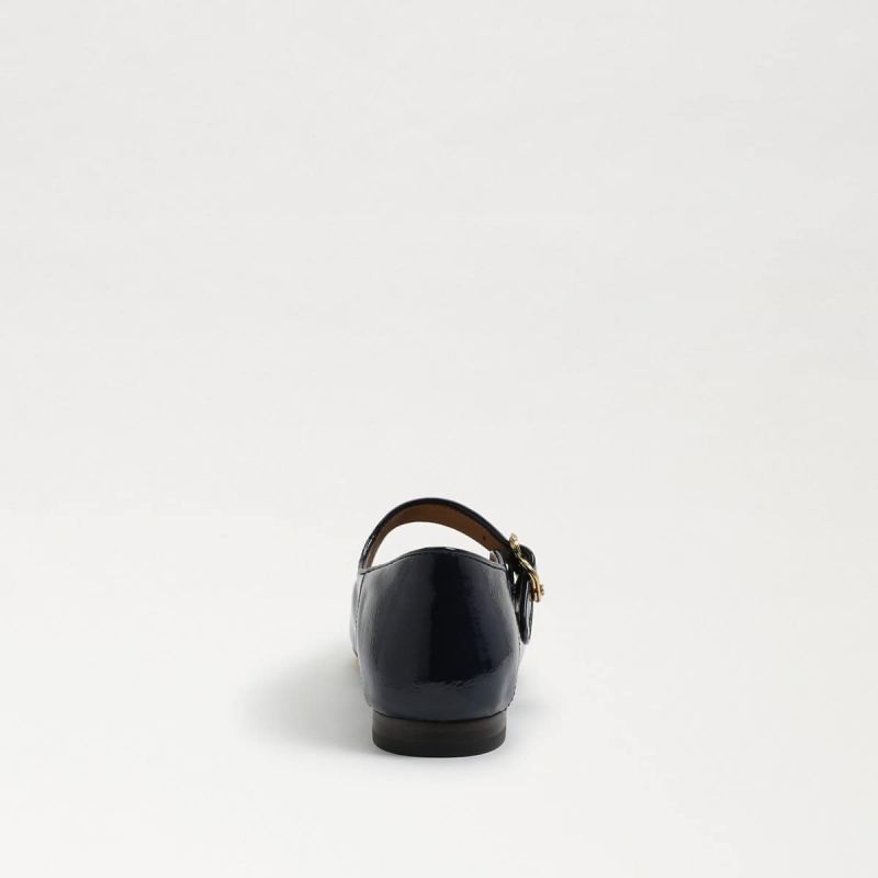 Sam Edelman Michaela Mary Jane Flat-Royal Navy