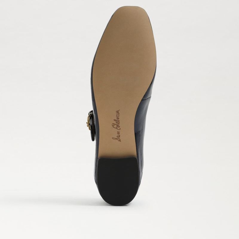 Sam Edelman Michaela Mary Jane Flat-Royal Navy