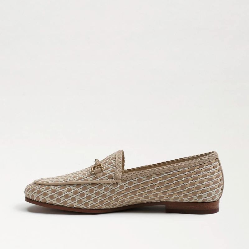 Sam Edelman Laurel Bit Loafer-Ivory Multi Weave