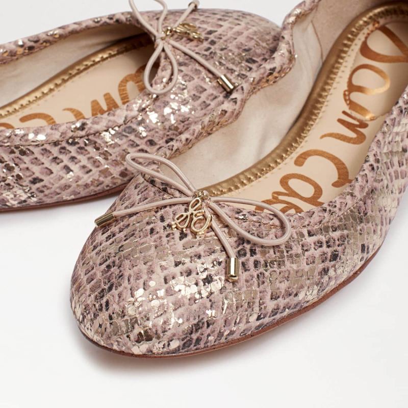 Sam Edelman Felicia Ballet Flat-Sesame Snake