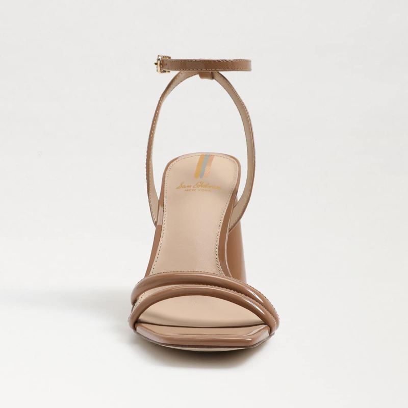 Sam Edelman Kia Block Heel Sandal-Rosa Blush Patent