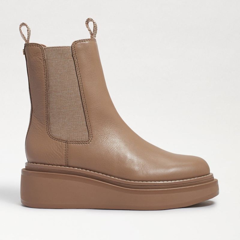 Sam Edelman Kolton Chelsea Boot-Lt Cedarwood Leather