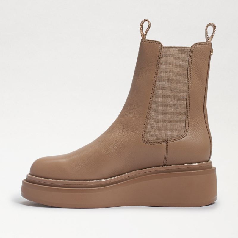 Sam Edelman Kolton Chelsea Boot-Lt Cedarwood Leather