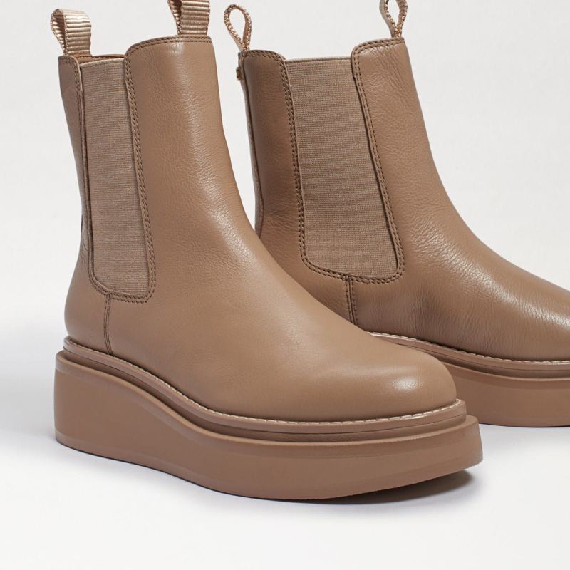 Sam Edelman Kolton Chelsea Boot-Lt Cedarwood Leather