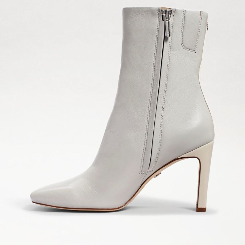 Sam Edelman Anika Ankle Bootie-Pebble Grey Leather