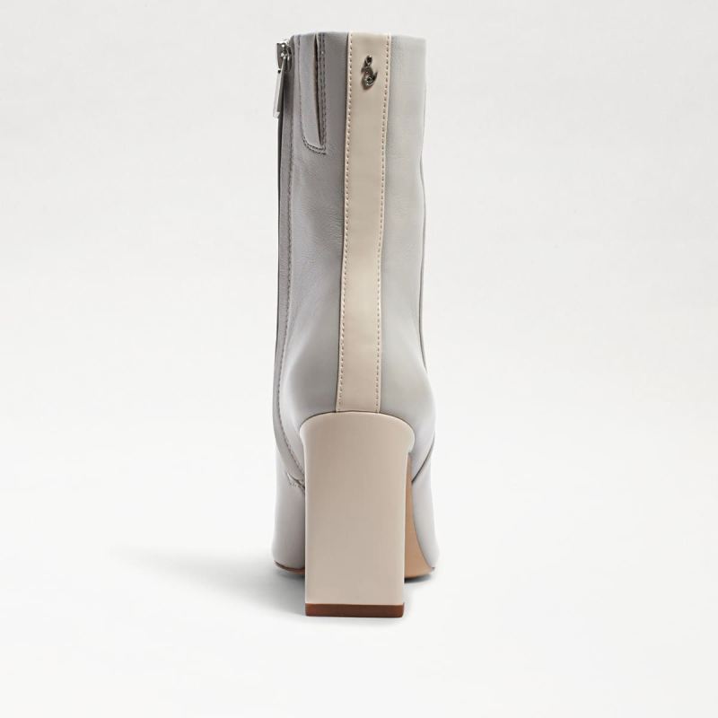 Sam Edelman Anika Ankle Bootie-Pebble Grey Leather