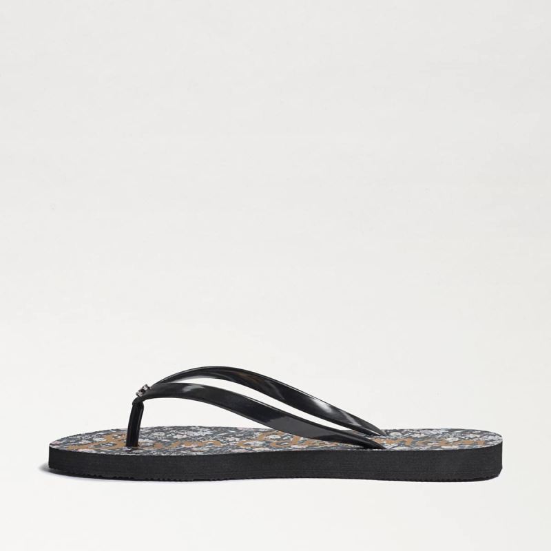 Sam Edelman Skye Flip Flop Sandal-Black Multi