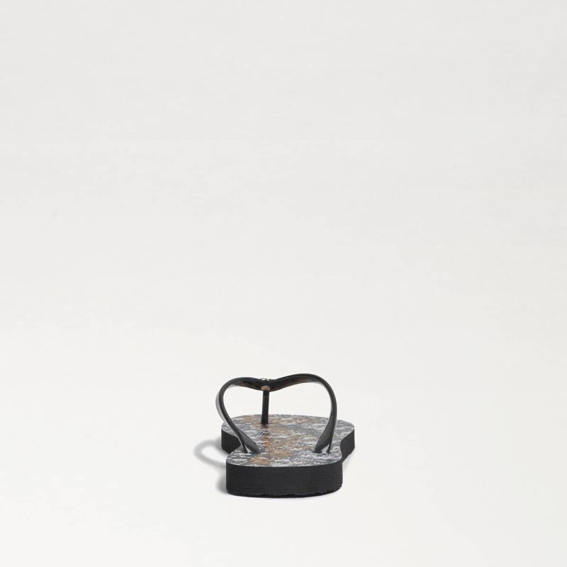 Sam Edelman Skye Flip Flop Sandal-Black Multi