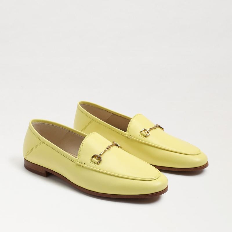 Sam Edelman Loraine Bit Loafer-Butter Yellow Leather - Click Image to Close