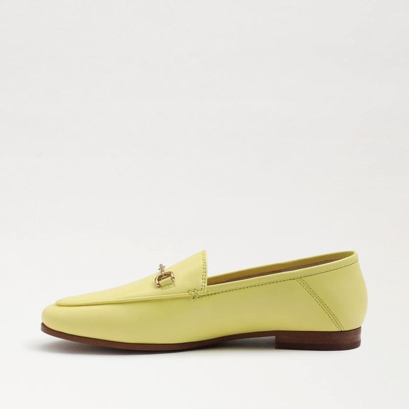 Sam Edelman Loraine Bit Loafer-Butter Yellow Leather