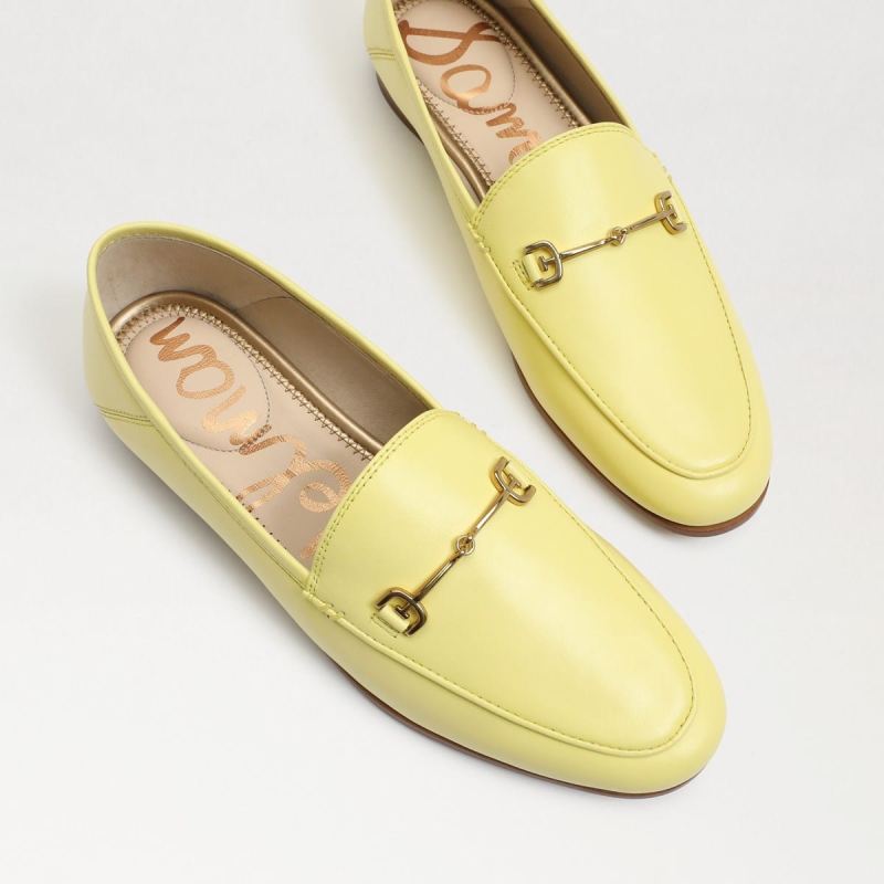 Sam Edelman Loraine Bit Loafer-Butter Yellow Leather