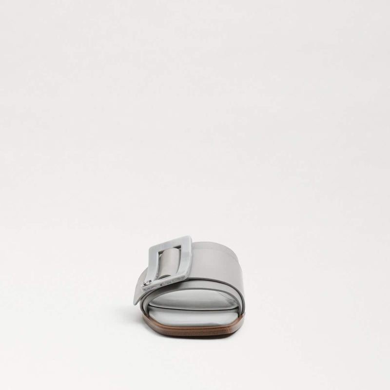 Sam Edelman Inez Slide Sandal-Pebble Grey Leather