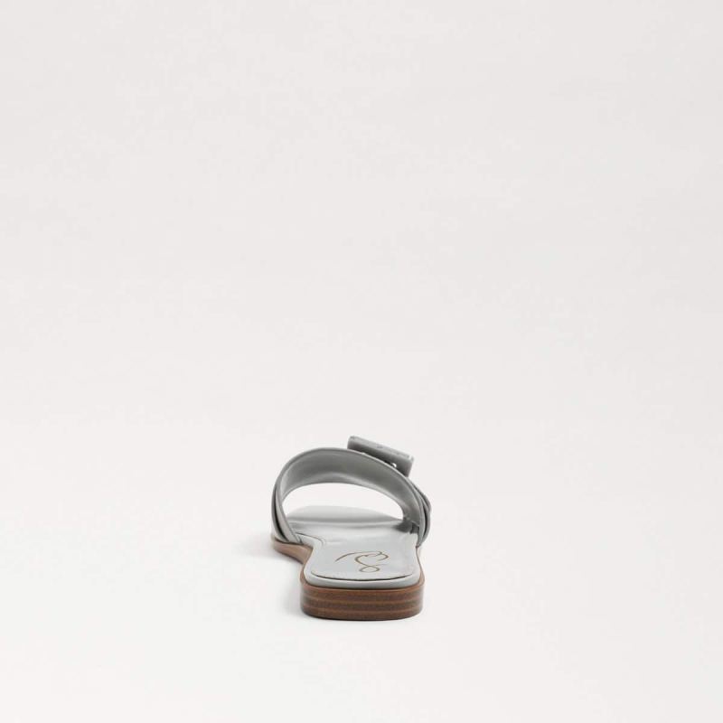 Sam Edelman Inez Slide Sandal-Pebble Grey Leather