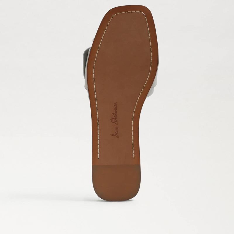 Sam Edelman Inez Slide Sandal-Pebble Grey Leather