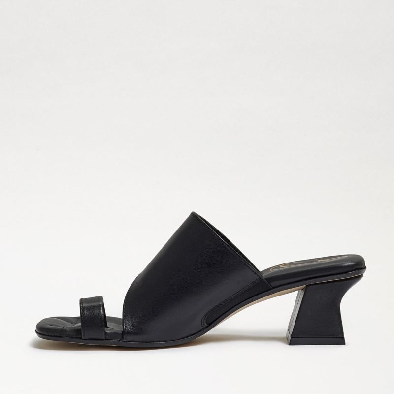Sam Edelman Flora Block Heel Mule-Black