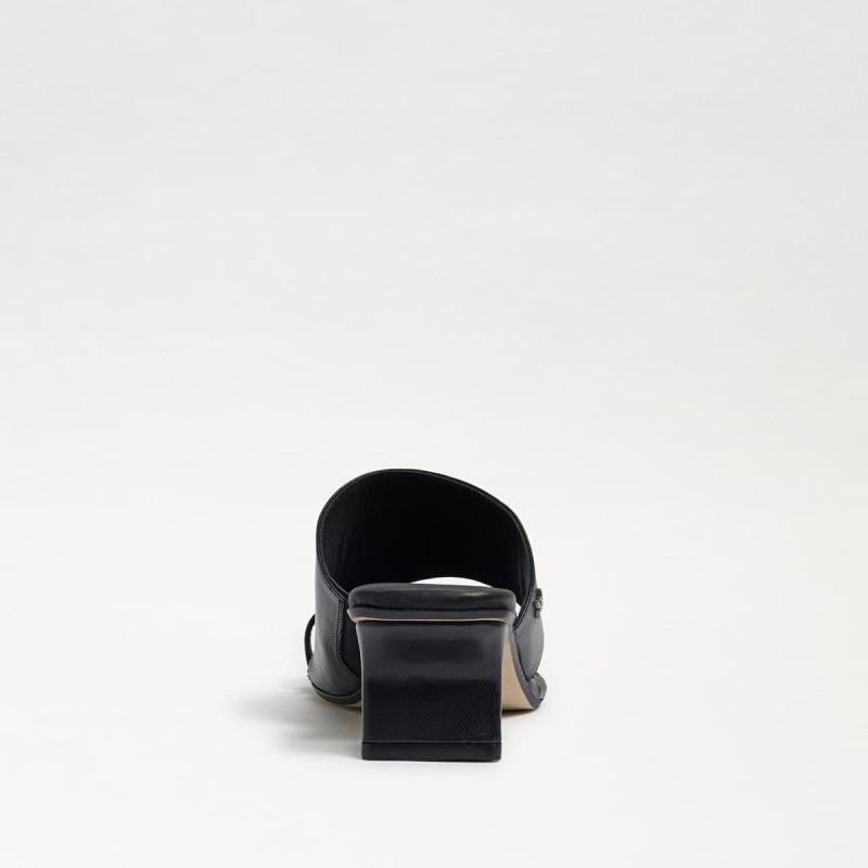 Sam Edelman Flora Block Heel Mule-Black