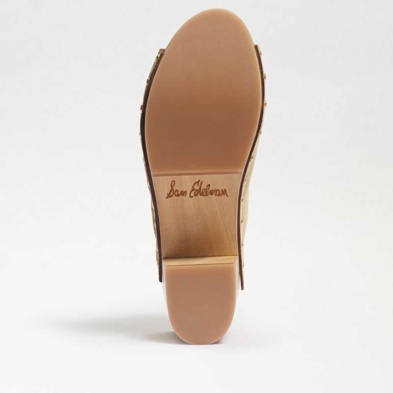 Sam Edelman Bardot Platform Mule-Sand Suede