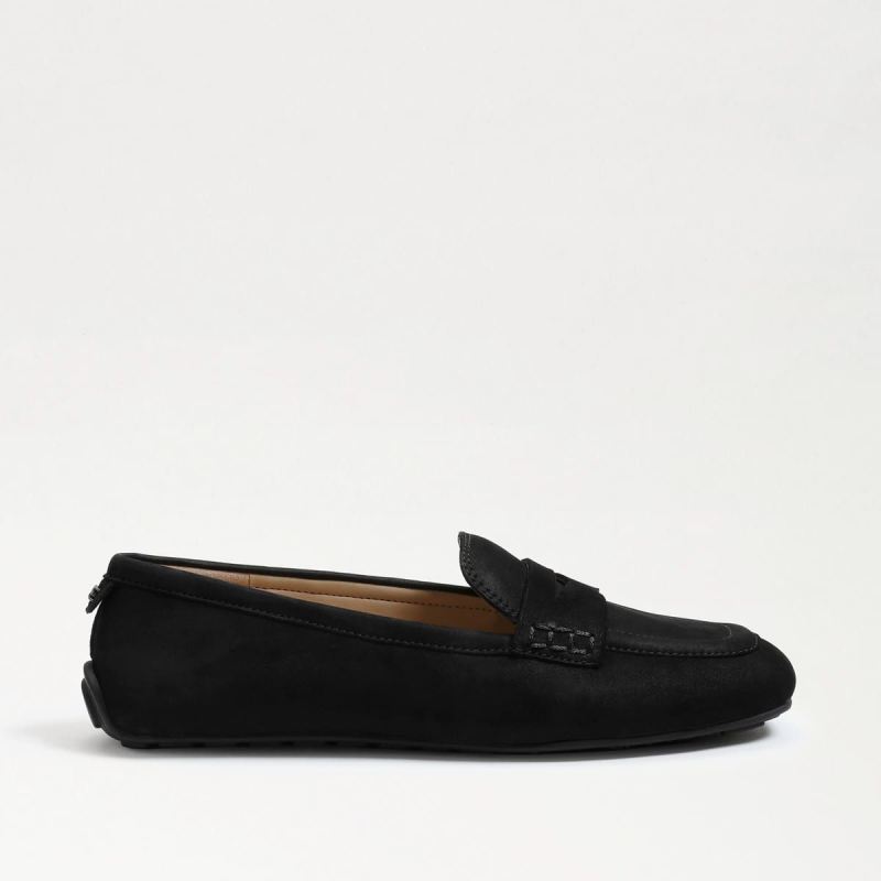 Sam Edelman Tucker Penny Loafer-Black Leather