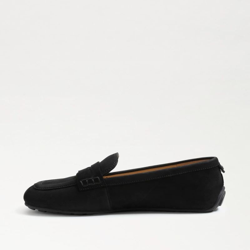 Sam Edelman Tucker Penny Loafer-Black Leather