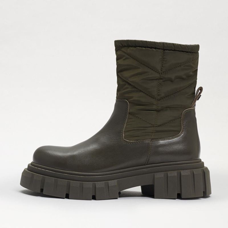 Sam Edelman Orleans Lug Sole Boot-Olive