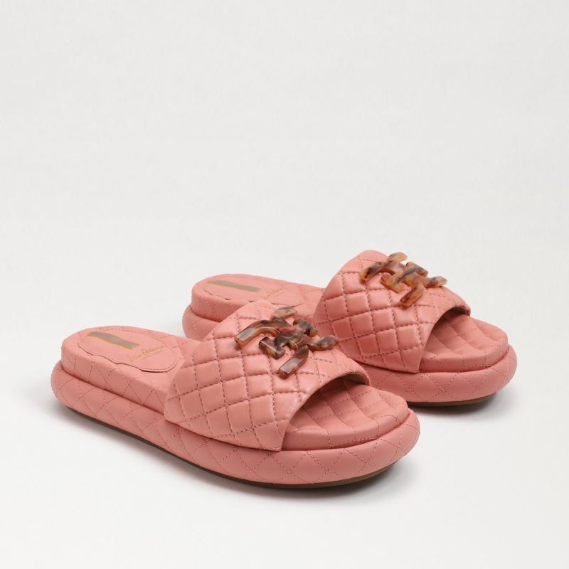 Sam Edelman Karinda Slide Sandal-Canyon Clay Leather