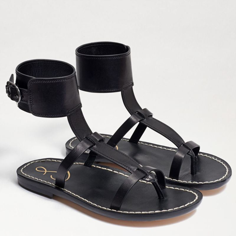 Sam Edelman Mollie Gladiator Sandal-Black Leather Sam Edelman Mollie Gladiator Sandal-Black Leather