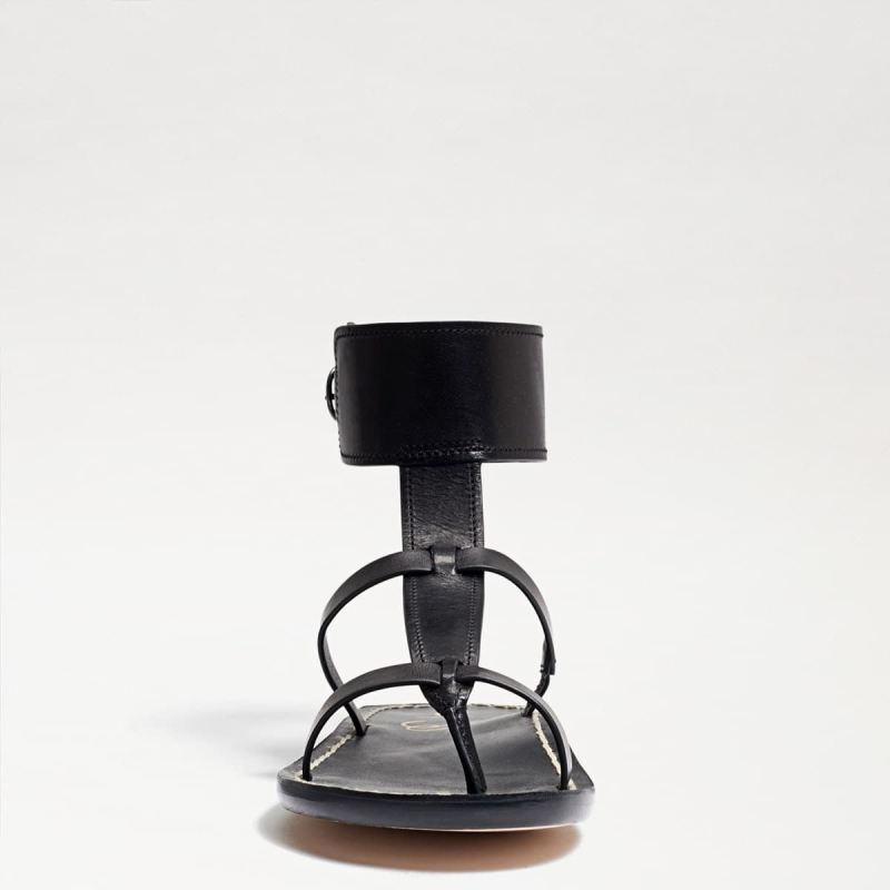 Sam Edelman Mollie Gladiator Sandal-Black Leather