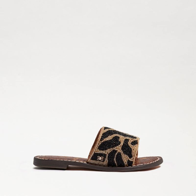 Sam Edelman Gunner Kids Slide Sandal-Black Multi