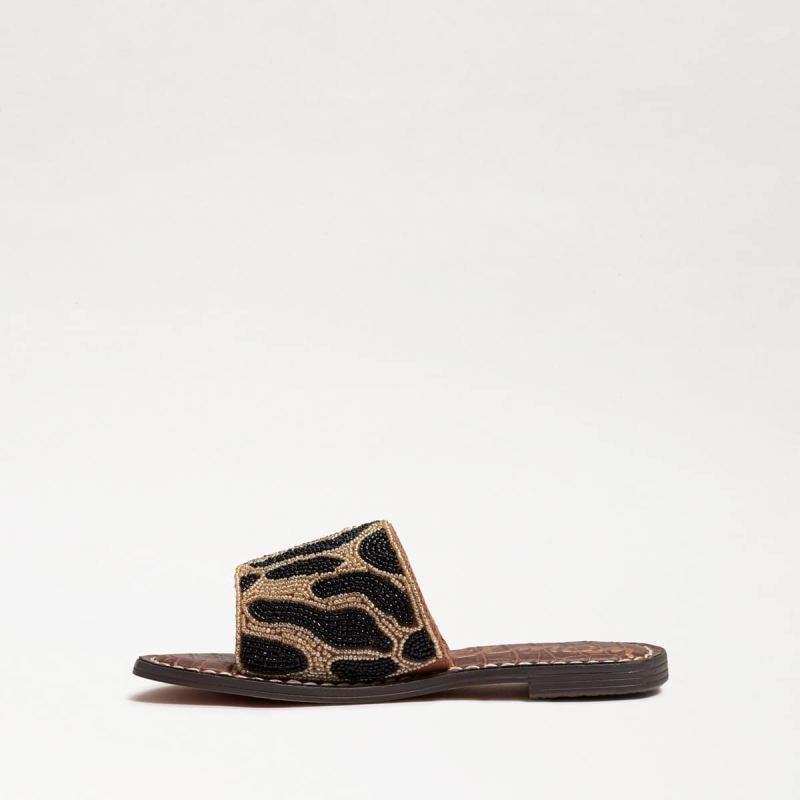 Sam Edelman Gunner Kids Slide Sandal-Black Multi