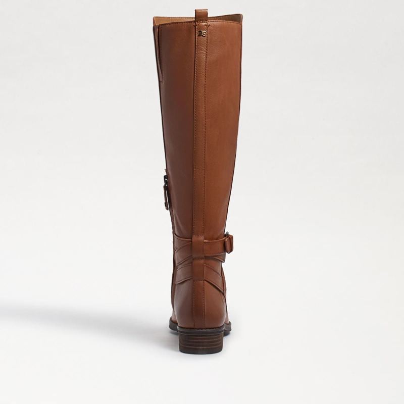 Sam Edelman Pansy Wide Calf Boot-New Whiskey Leather