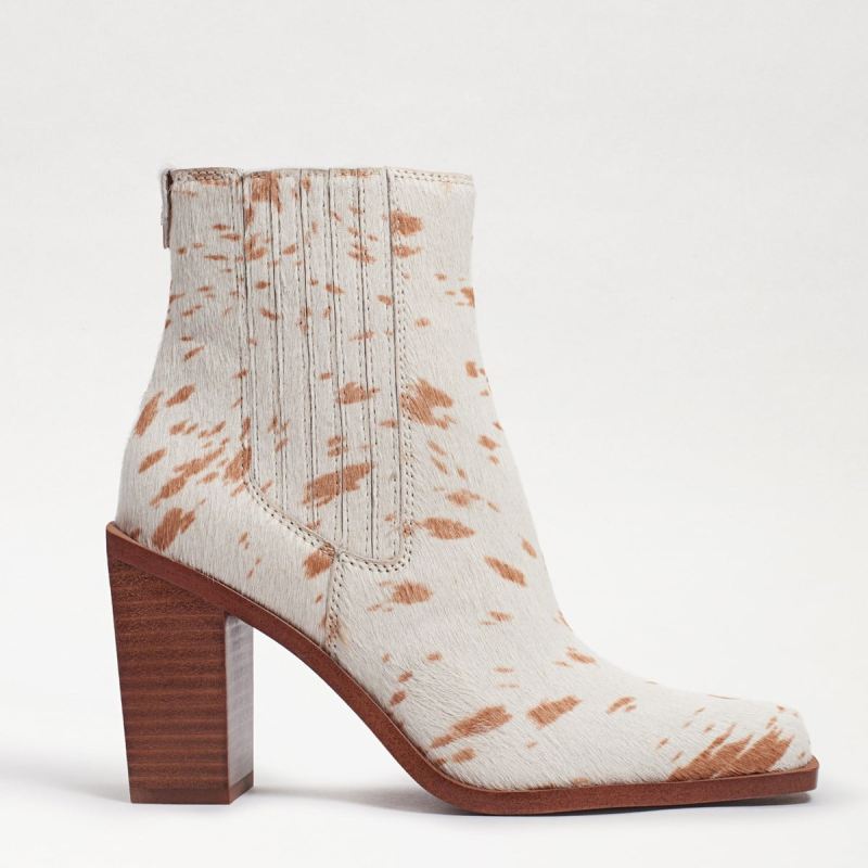 Sam Edelman Emalia Ankle Bootie-Natural/Ivory Brahma