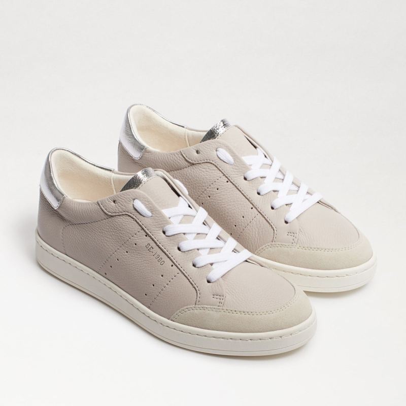 Sam Edelman Josi Sneaker-Silver Grey Leather