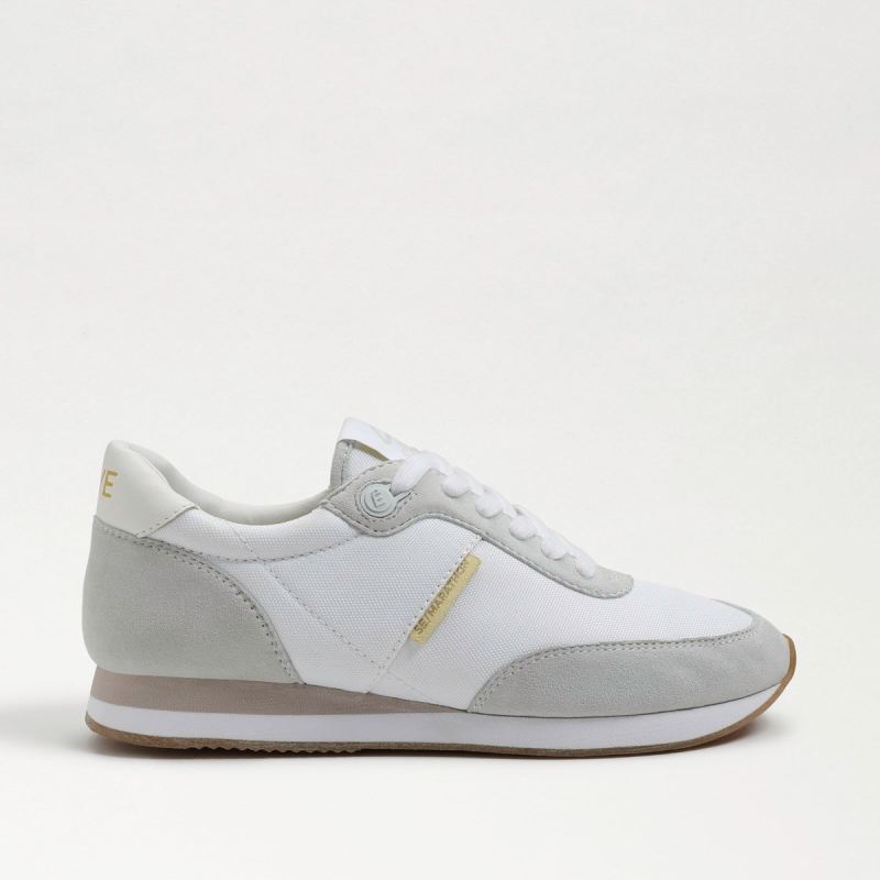 Sam Edelman Tori Sneaker-Bright White/Ice White