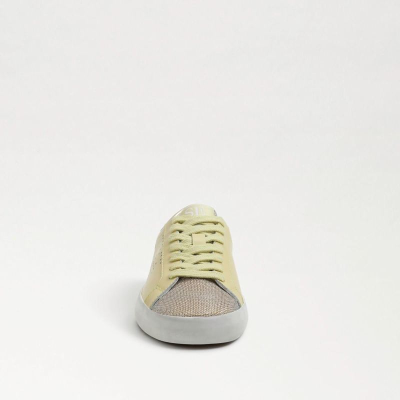 Sam Edelman Aubrie Kids Sneaker-Washed Yellow