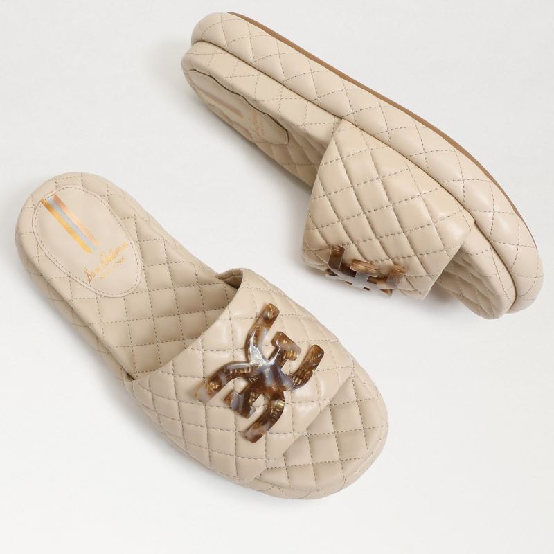 Sam Edelman Karinda Slide Sandal-Summer Sand Leather