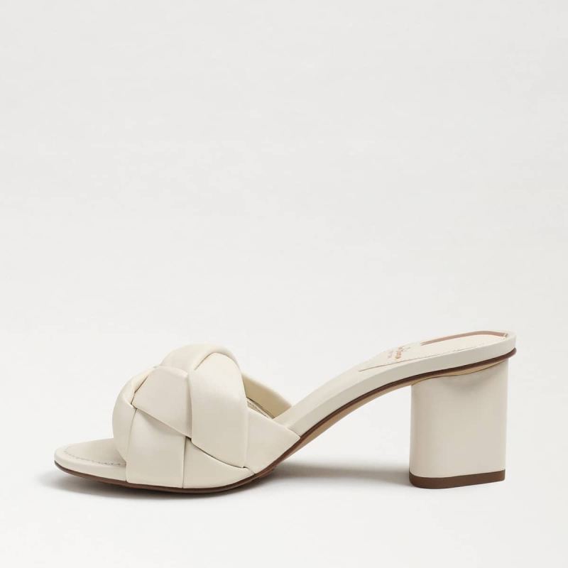 Sam Edelman Oaklie Block Heel Mule-Modern Ivory Leather