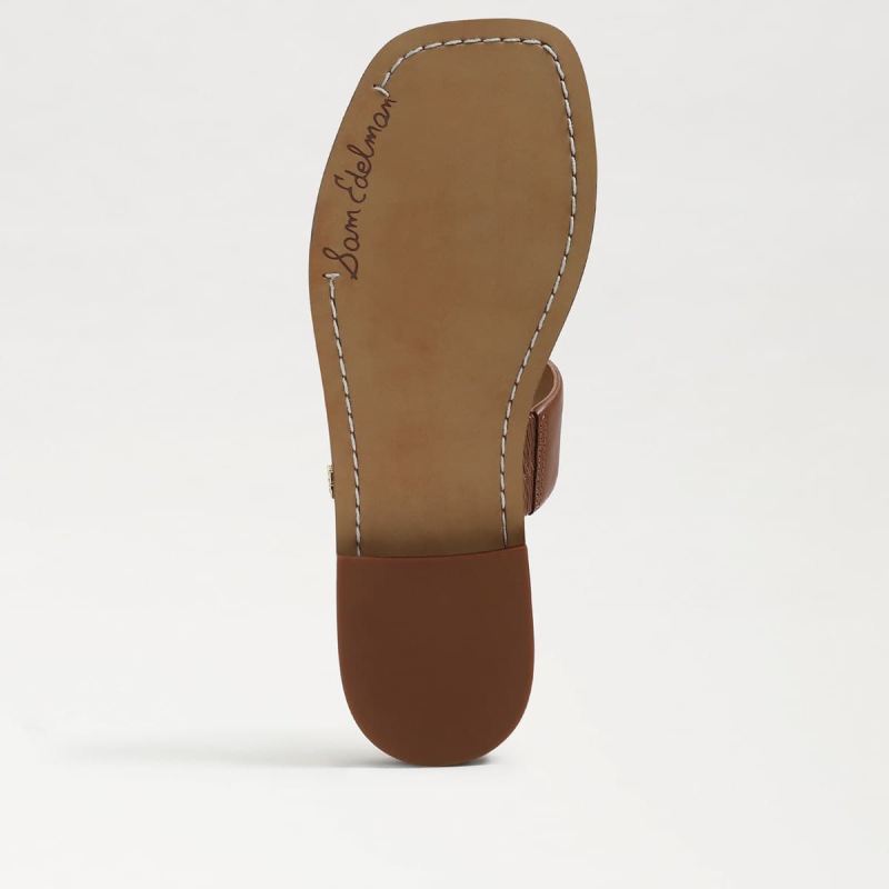 Sam Edelman Haydee Stitch Slide Sandal-Saddle Multi