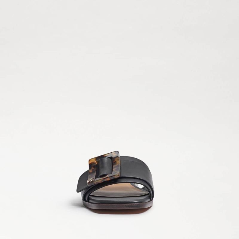 Sam Edelman Inez Slide Sandal-Black Leather