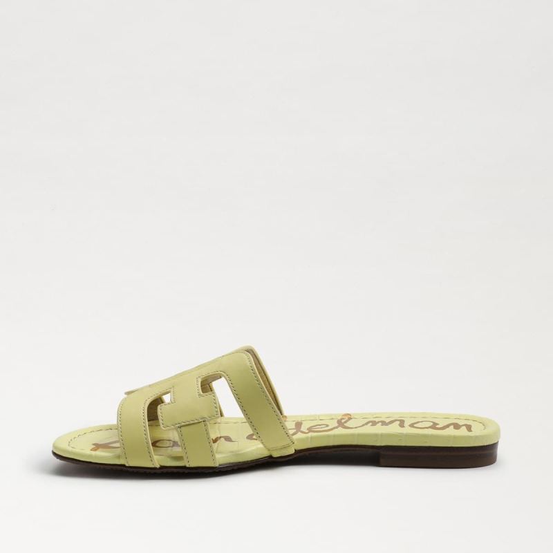 Sam Edelman Bay Slide Sandal-Butter Yellow Leather