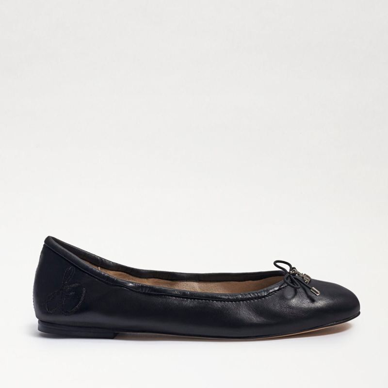 Sam Edelman Felicia Ballet Flat-Black Leather