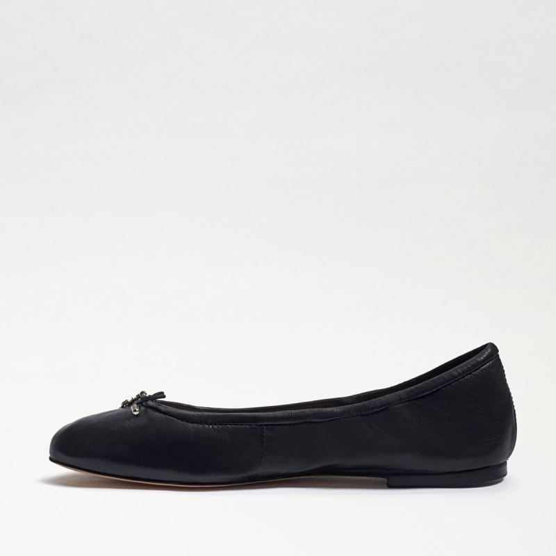 Sam Edelman Felicia Ballet Flat-Black Leather