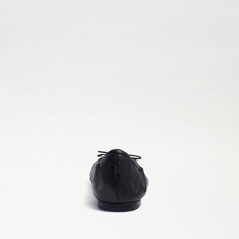 Sam Edelman Felicia Ballet Flat-Black Leather