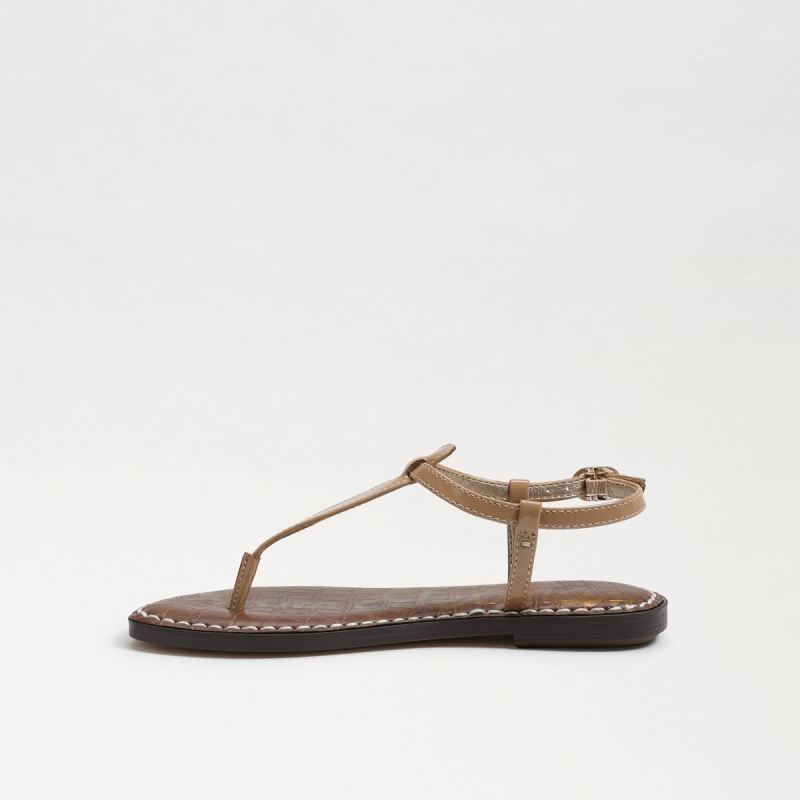 Sam Edelman Gigi Kids Thong Sandal-Almond Patent