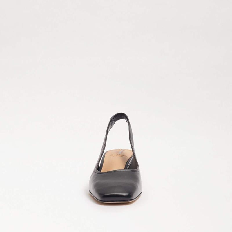 Sam Edelman Toren Block Heel Square Toe-Black